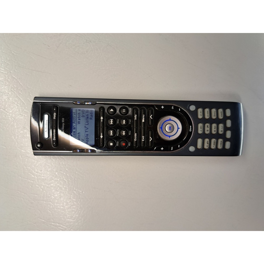 Logitech Harmony 550 Advanced Universal Remote Control 15 Devices